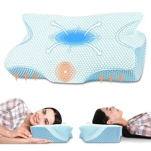 NEW Neck Pillow Memory Foam Pillows